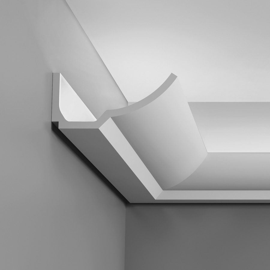 C351 Boat Stukliste Med Bue Til Led Lys Kob Stuk Til Loft Og Vaeg