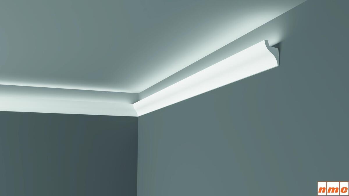 Flot væg stukliste LED lys - Køb flot vægliste til af lys